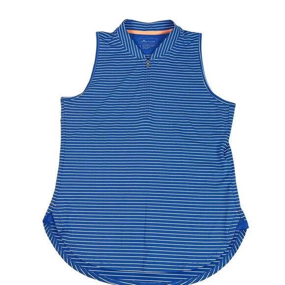 Peter Miller Small 1/4 Zip Sleeveless Shirley Top - Picture 1 of 8